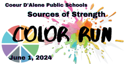 2024 Coeur d'Alene Sources of Strength Color Run