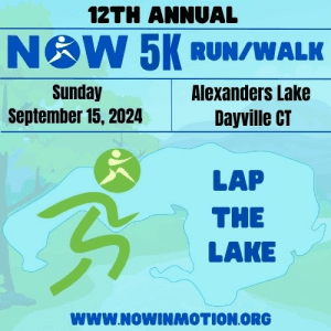 12th Annual NOW ~Lap The Lake~ 5k Walk & Run