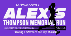 Alexis Thompson Memorial 5k/10K