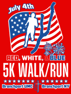 10th Annual Red White Blue 5k Walk / Run