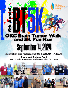 6th Annual OKC Brain Tumor Walk and 5K Fun Run