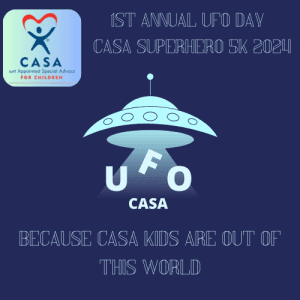 1st Annual UFO Day CASA Superhero 5k 2024