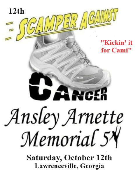 12th Scamper against Cancer 5K