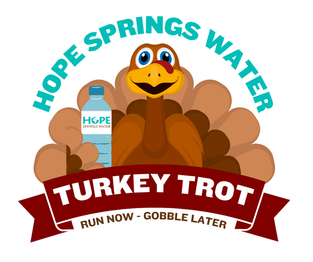 11/28/24 TURKEY TROT Athens Benefiting Hope Springs Water event Thanksgiving Morning Run