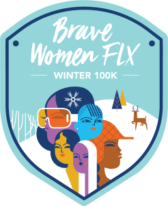 Brave Women FLX Winter 100K Virtual Challenge
