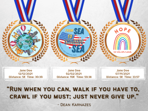Run for a NFT Virtual Medal Race