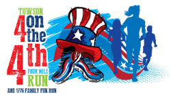 Towson 4 on 4th Four Mile Run and 1776 Family/Kid's Fun Run