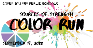 2022 Coeur d'Alene Sources of Strength Color Run