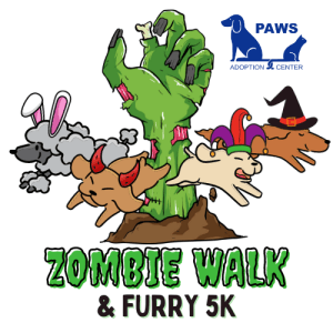 PAWS Zombie Walk & Furry 5k