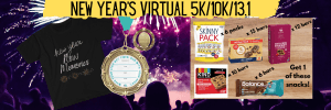 New Year’s Run Virtual 5K/10K/13.1 NEW YORK