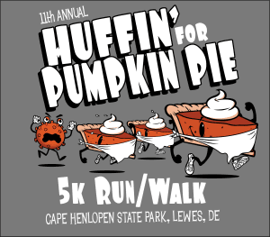 15th HUFFIN' FOR PUMPKIN PIE 5K RUN & 1M WALK