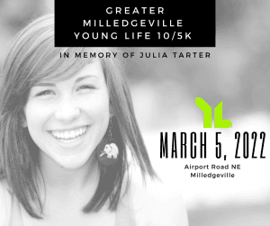 2022 Young Life 10K/5K - In Memory of Julia Tarter