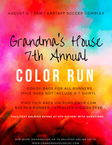 Grandma's House Color Run