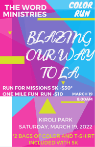 Blazing Our Way to LA 5K