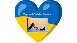 Yoga and Pints for Ukraine!