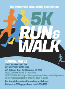 The Robertson Family Scholarship Fun Run