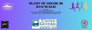 6th Annual “Blast of Color/Bubble 5k Family Fun Run/Walk