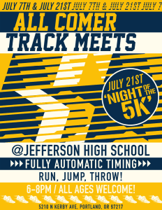 Nopo All-Comer Track Meet