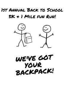 Back To School 5K and 1 Mile Fun Run/Walk