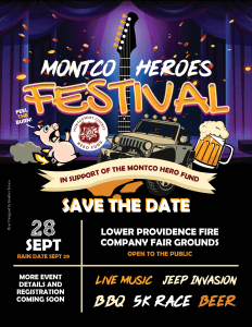 3rd Annual Montco Heroes 5K, Brews & Barbeque Festival