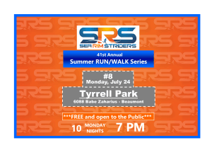 Sea Rim Striders FREE Summer Run/Walk Series #8