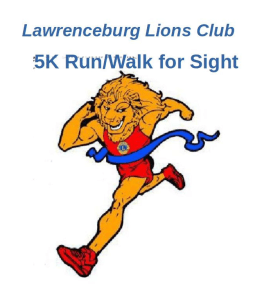 Lawrenceburg Lions Club 5K Run/Walk for Sight