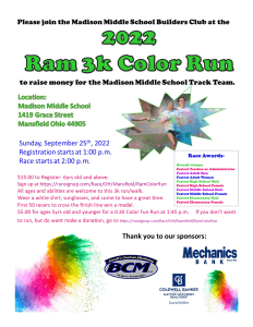 Ram 3K Color Run