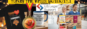 Run Off the Turkey Trot Thanksgiving 5K/10K/13.1 VR Run Minneapolis