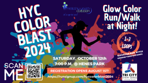 HYC Glow Color Blast Fun Run 2024