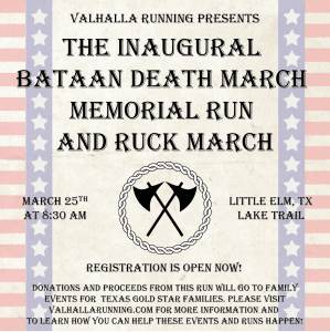 The Inaugural Bataan Death March Memorial Run and Ruck March