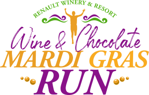 Wine & Chocolate Mardi Gras 5k Run @ Renault Winery