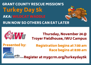 Turkey Day 5K- "Wildcat Waddle"