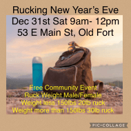 Rucking New Year’s Eve