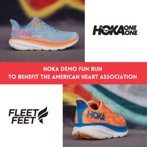 Hoka Demo Fun Run to Benefit the American Heart Association