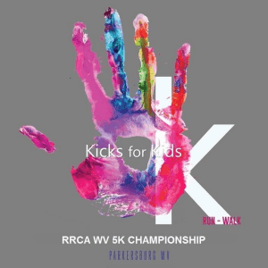 Kicks for Kids 5K RRCA State Championship for WV for 2025