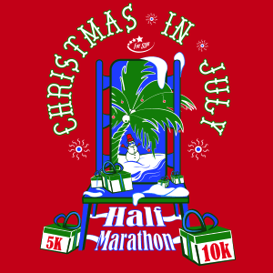 Christmas 5K/10K and Virtual Half Marathon in July - Portland