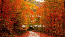 Anesthesia Fall in Love with Running/Walking Wellness Challenge