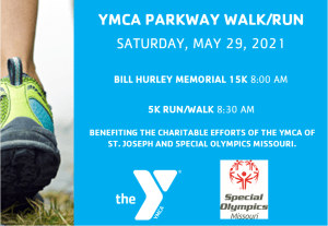 YMCA Parkway Walk/Run (15K or 5K)