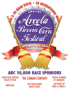 Arcola Broom Corn Festival Races