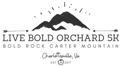LIVE BOLD Orchard 5K at Bold Rock Carter Mountain