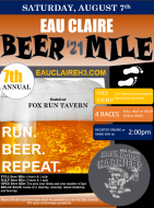 2022 National Snowshoe Beer Mile