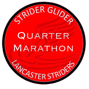 Strider Glider Quarter Marathon