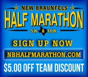 New Braunfels Marathon & Half, 10K-5k