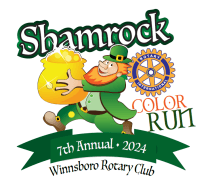 Winnsboro Rotary Shamrock 5K Color Run/Walk