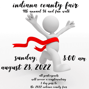 Indiana County Fair 5k and Fun Walk