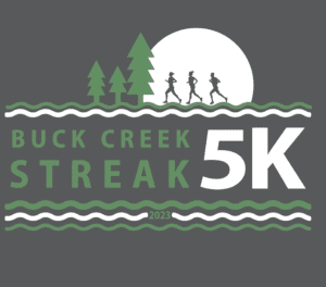 Buck Creek Streak 5K Trail Run (Clothing Optional)