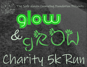 Safe Haven Counseling's Glow & Grow 5K