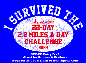 Vac & Dash 2022 Summer Streaker Challenge