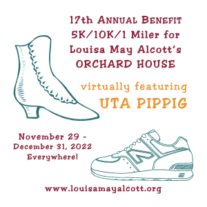 18th Annual [Virtual] Benefit Walk/Run for Louisa May Alcott's Orchard House