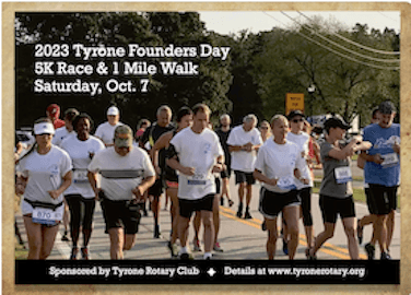 2024 Tyrone Founders Day 5K Race & 1 Mile Walk/Run